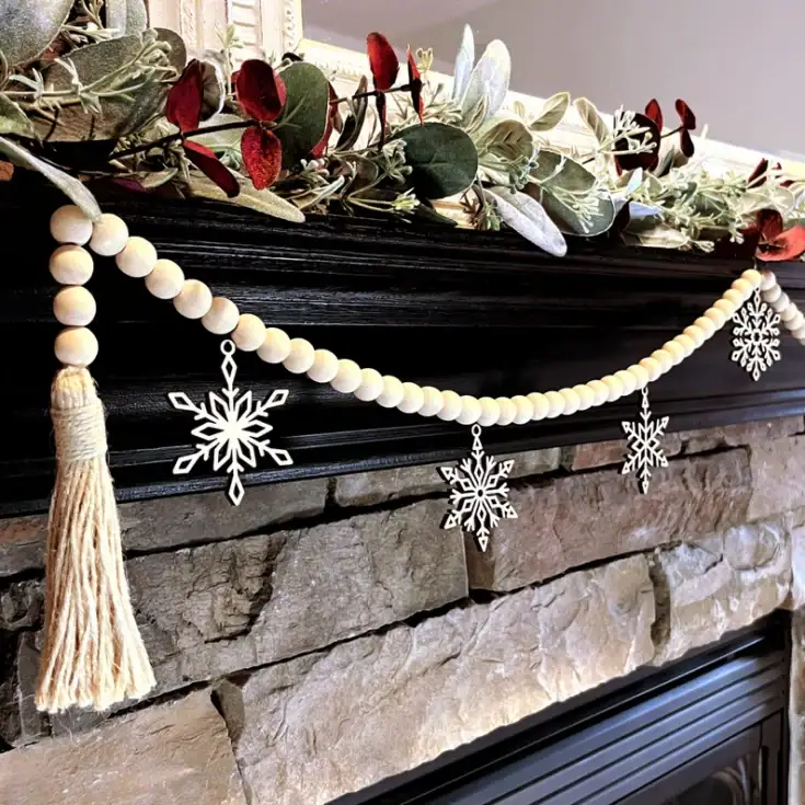 Image for Wood Christmas Tree Garland