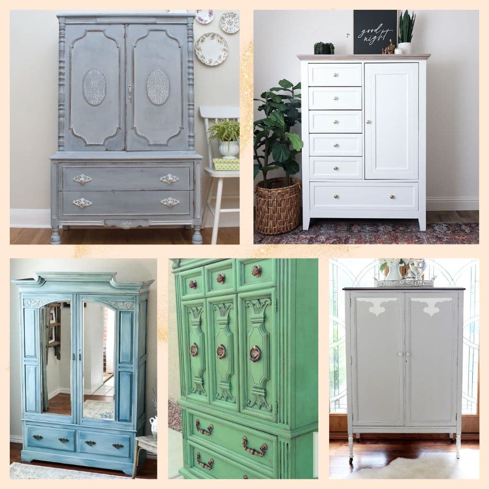Painted Armoire Ideas