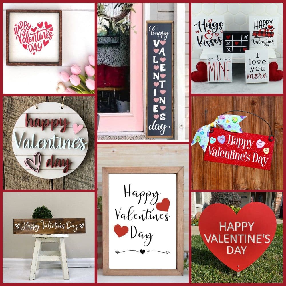 Happy Valentine’s Day Signs