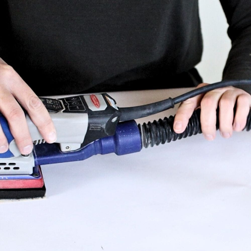 photo of SurfPrep sander with a built-in vacuum connection 