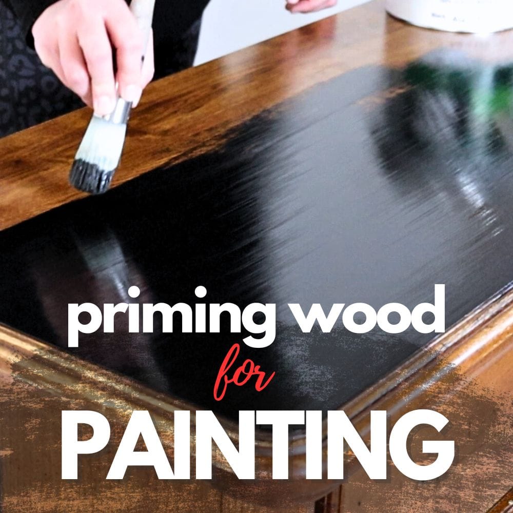 Priming Wood for Painting