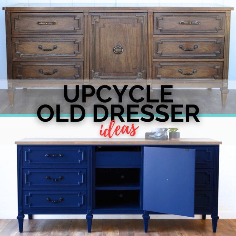 Upcycle Old Dresser Ideas