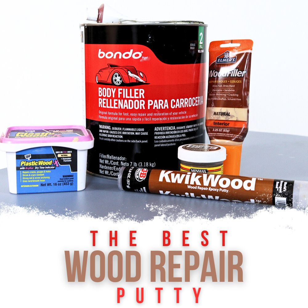 The Best Wood Repair Putty