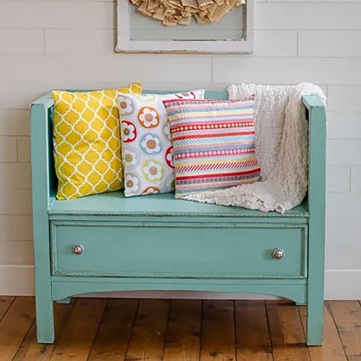 Image for DIY Dresser Bench (Easy Upcycle)