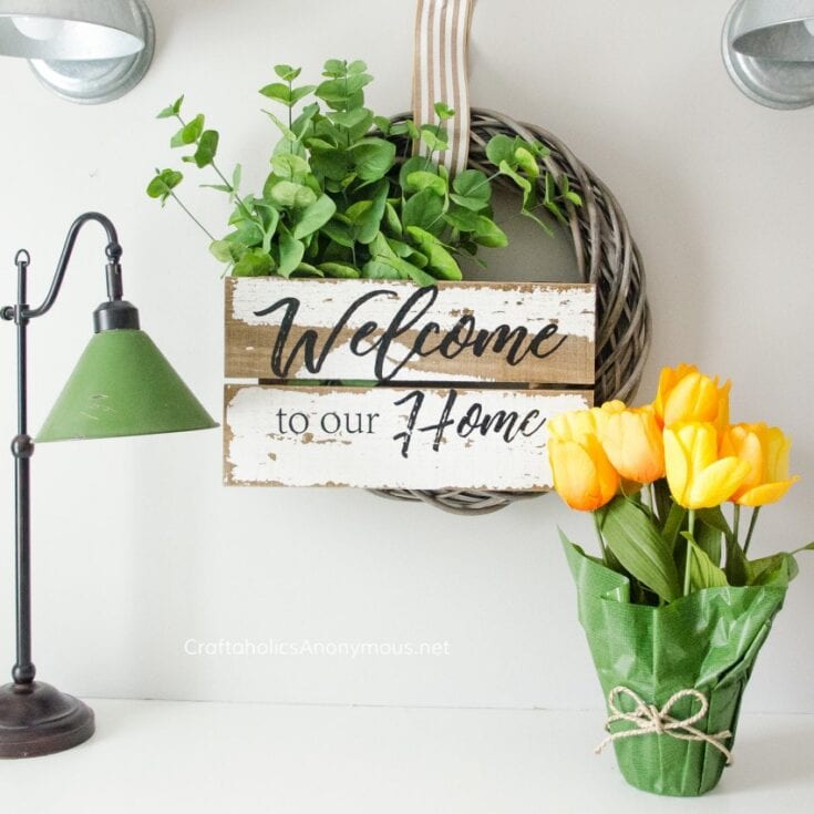 Image for Farmhouse Spring Wreath