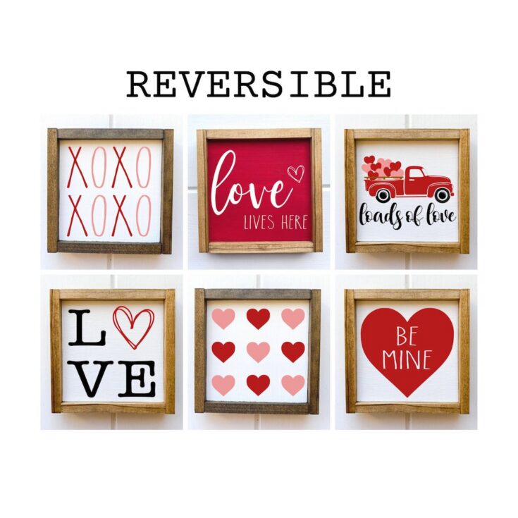 Image for Farmhouse Reversible Wood Sign