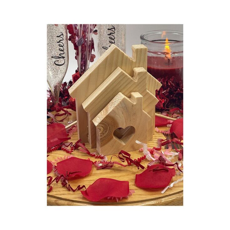 Image for Unfinished Valentine's Day House with Heart