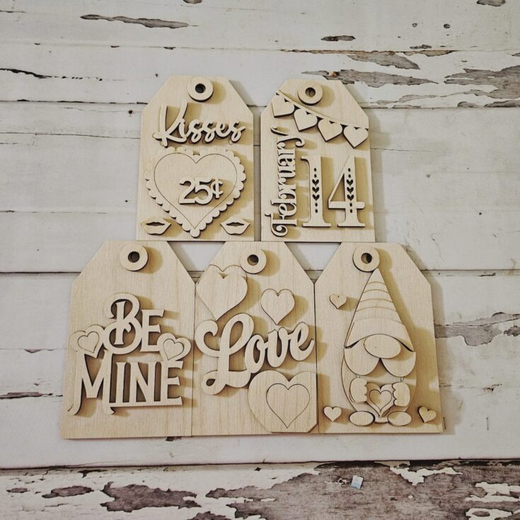 Image for Valentine's Day Ornament Blanks