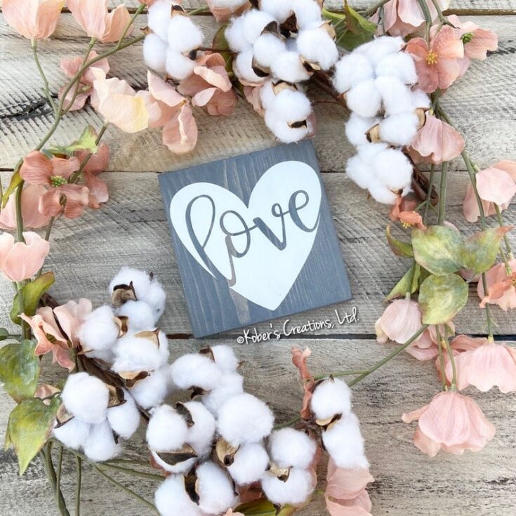 Small Love Sign