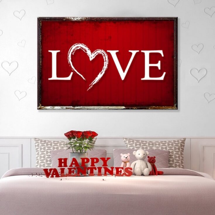 Image for Rustic Valentine Wall Art