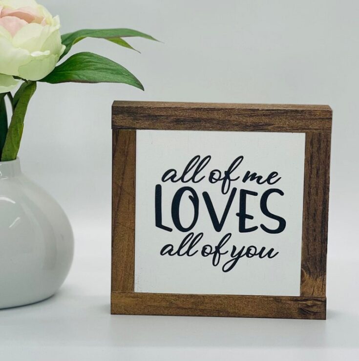 Image for All Of Me Sign