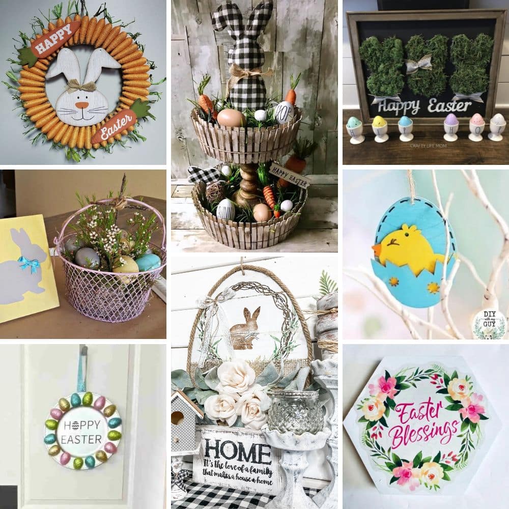 DIY Easter Decorations from Dollar Tree