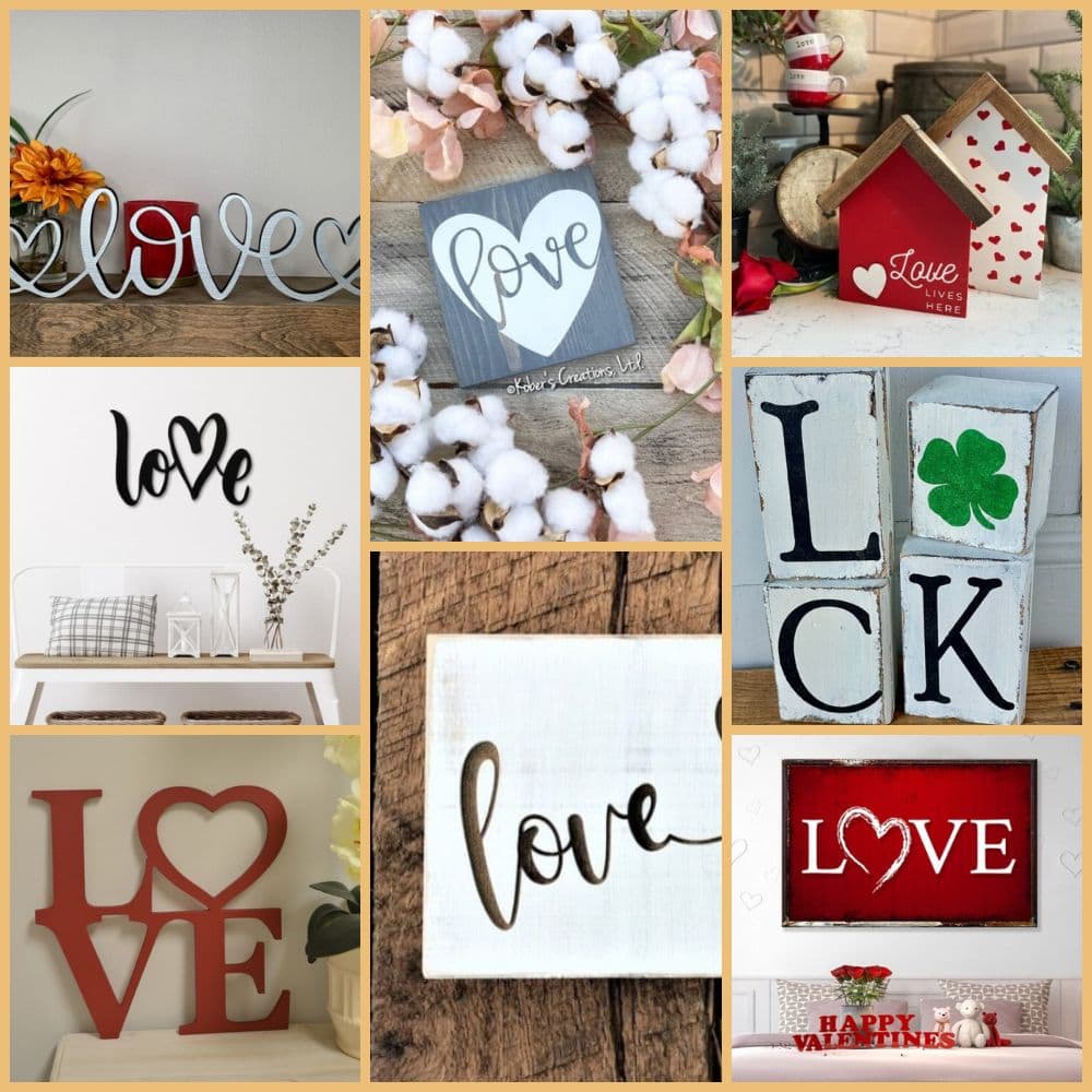 Cute Love Signs