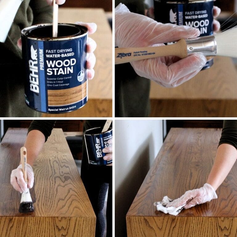 Can You Sand Veneer and Stain It