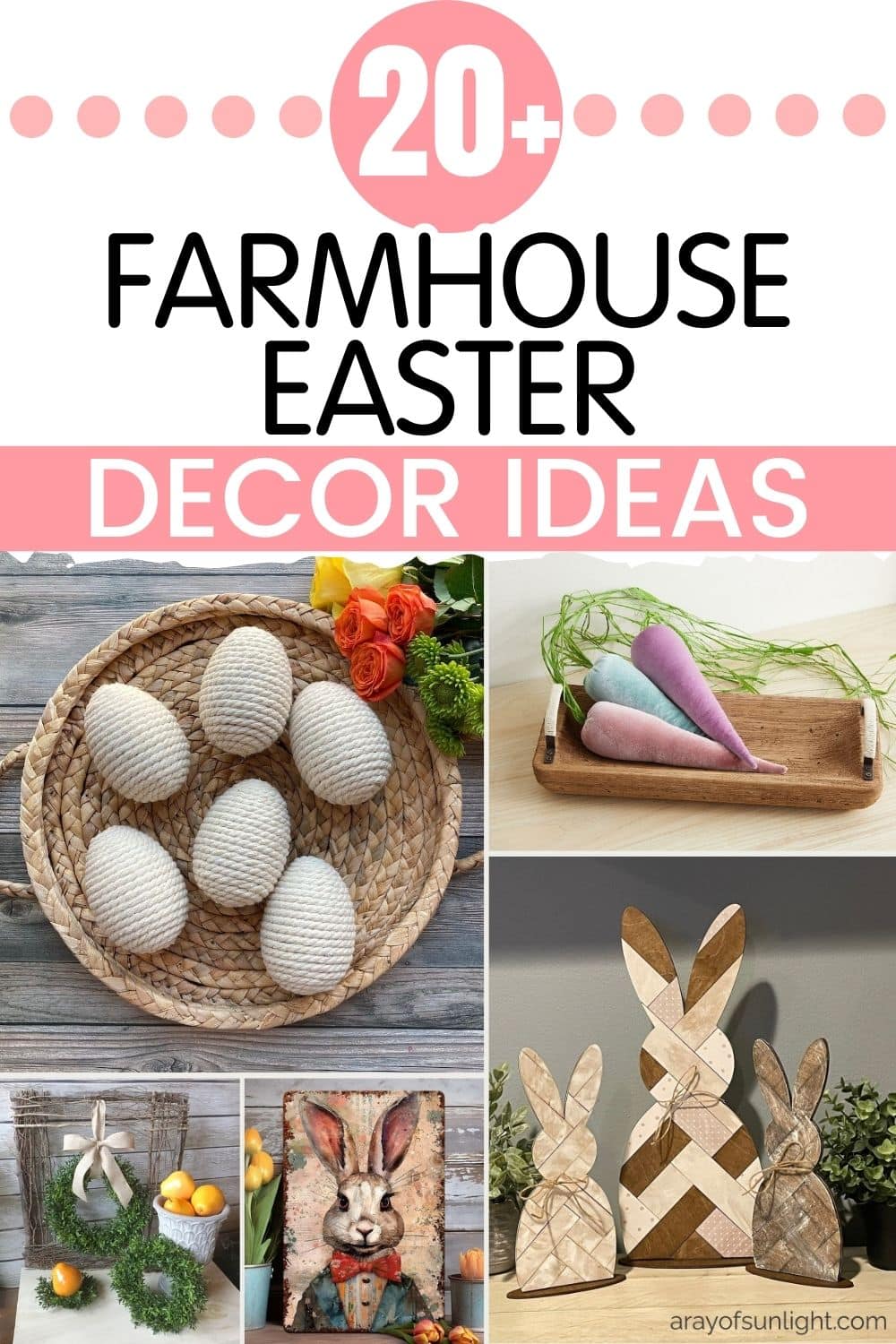 Farmhouse Easter Decor Ideas