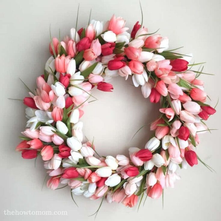 Image for Spring Tulip Wreath