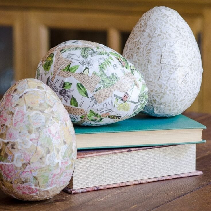 Image for Easy DIY Decoupage Eggs Tutorial