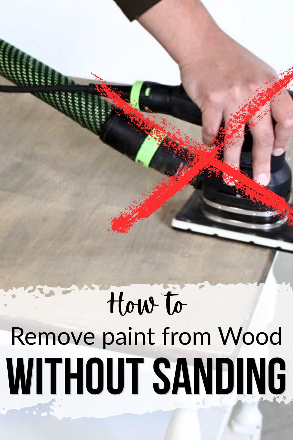 How to Remove Paint from Wood Without Sanding