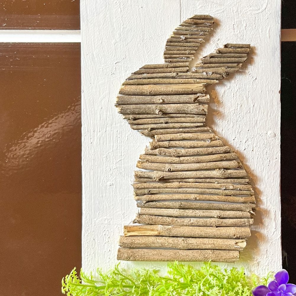 close up view photo of Farmhouse Easter Craft