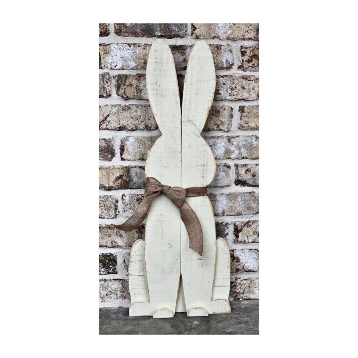 Image for Farmhouse Wood Bunny