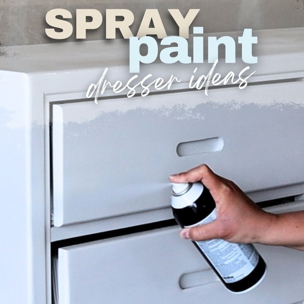 Spray Paint Dresser Ideas