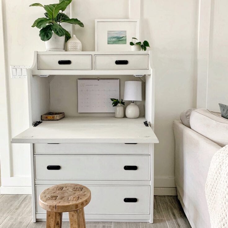Image for Transform an Old Dresser into a Secretary Desk