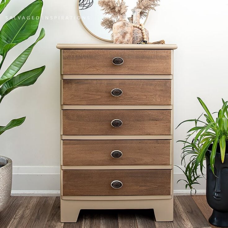 Image for Painted And Stained Dresser