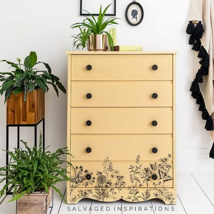 Image for Spring Meadow Painted Dresser