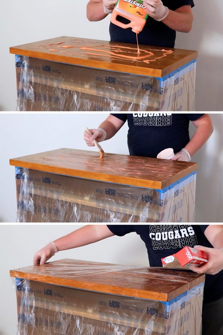 How To Change Dark Wood Stain To Light