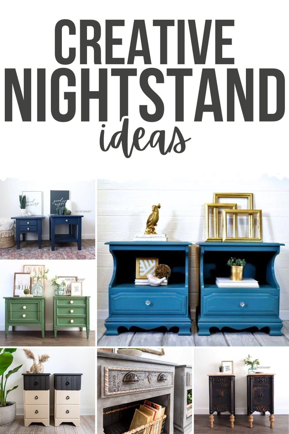 Creative Nightstand Ideas