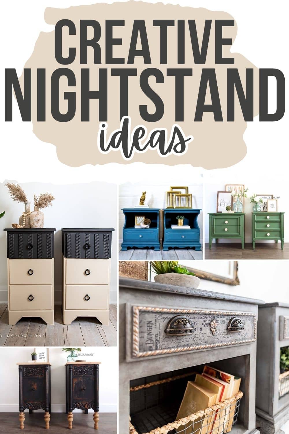 Creative Nightstand Ideas