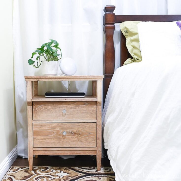 Image for DIY Tall Nightstand Build Plans