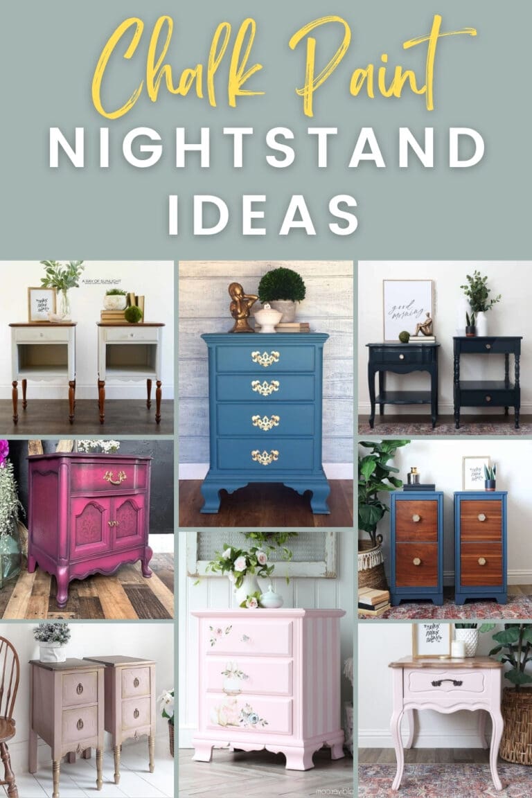 Chalk Paint Nightstand Ideas