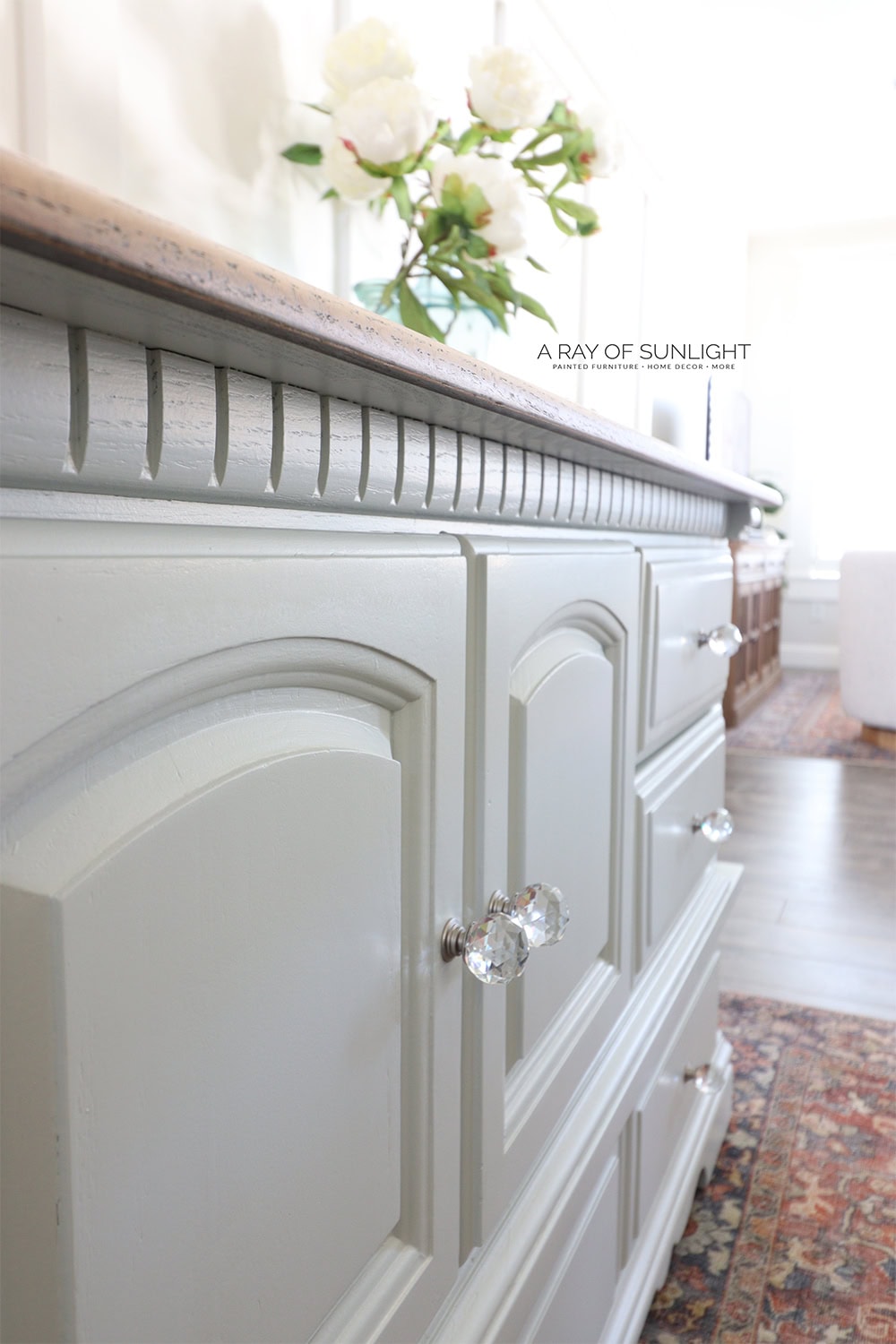 Vintage Buffet Makeover