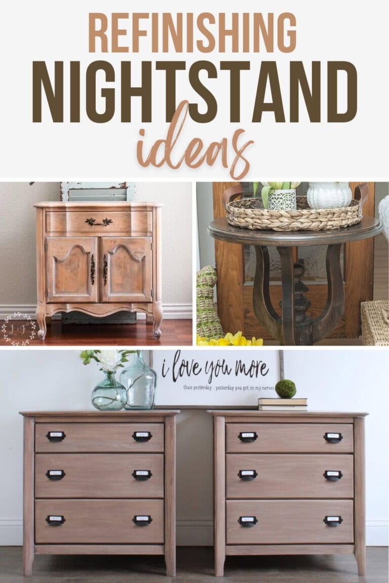 Refinishing Nightstand Ideas