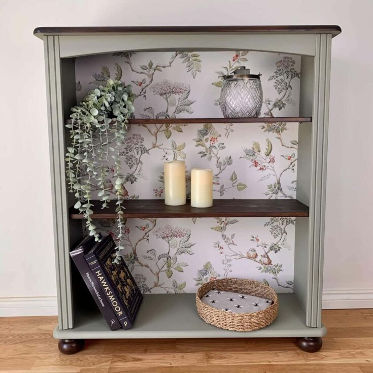 Image for Before and After Bookcase Makeover | Inspired by Nature