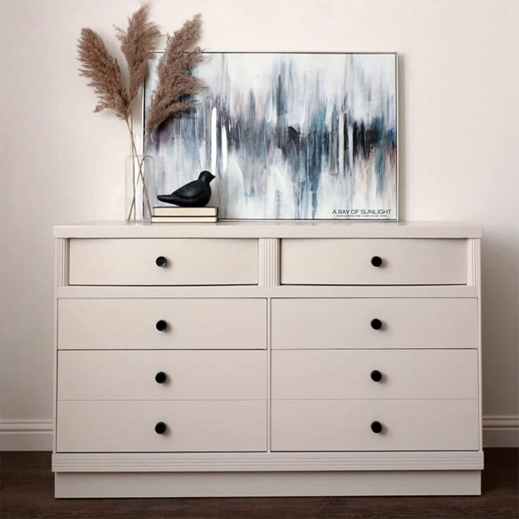 Image for Homemade Chalk Paint Dresser Makeover