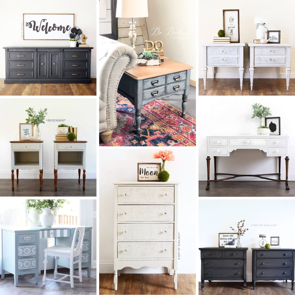 photo collage of gray furnitureSQ