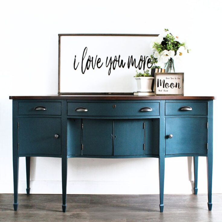 Image for Painting a Buffet Cabinet