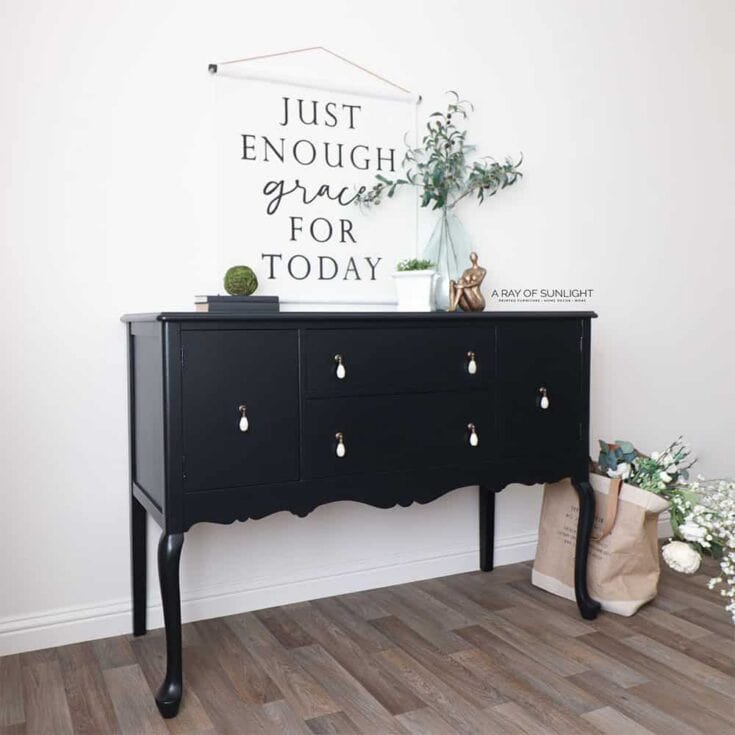 Image for Chalk Painting Furniture Black