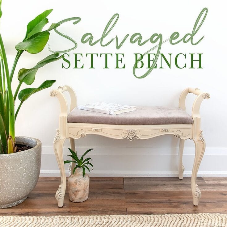 Image for Salvaged Settee Bench
