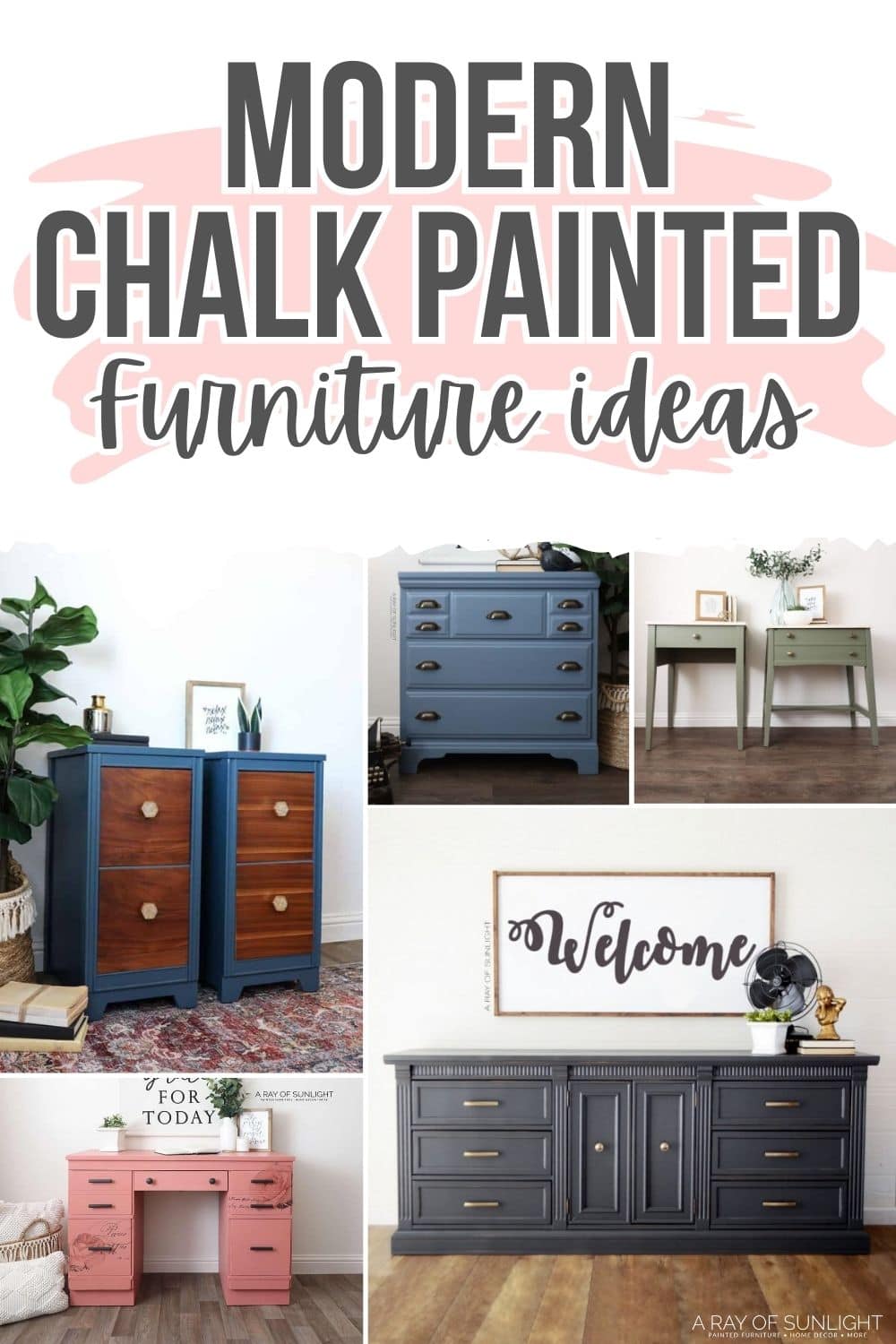 Modern Chalk Painted Furniture Ideas