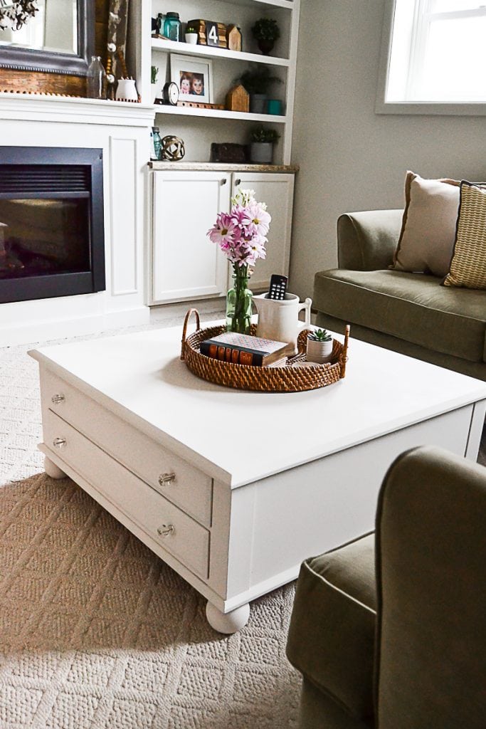 Image for Large Square Coffee Table Makeover