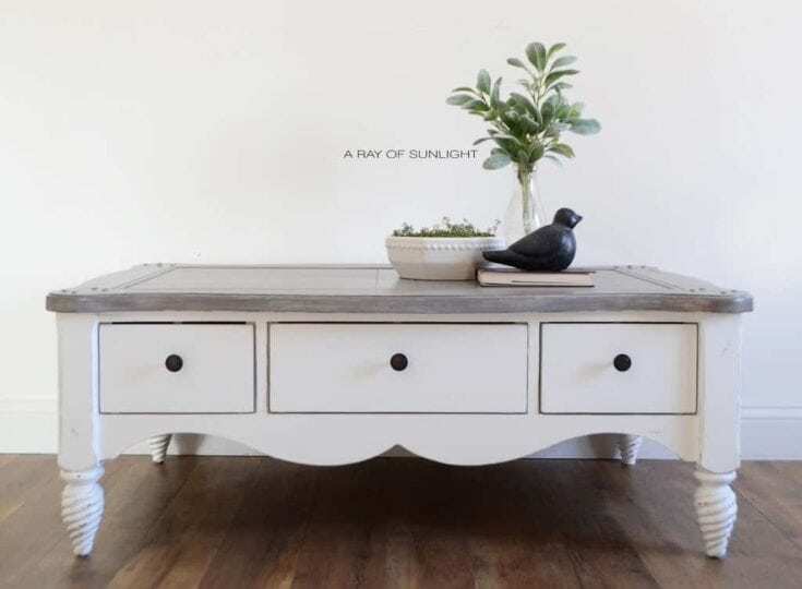 Image for White Painted Coffee Table