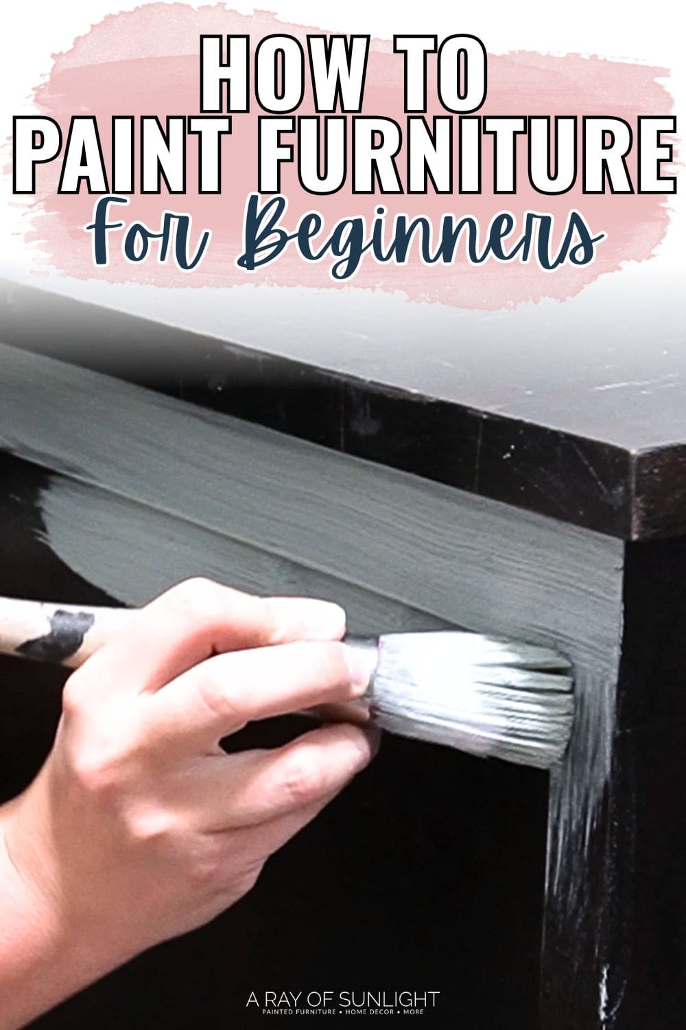 How To Paint Furniture For Beginners