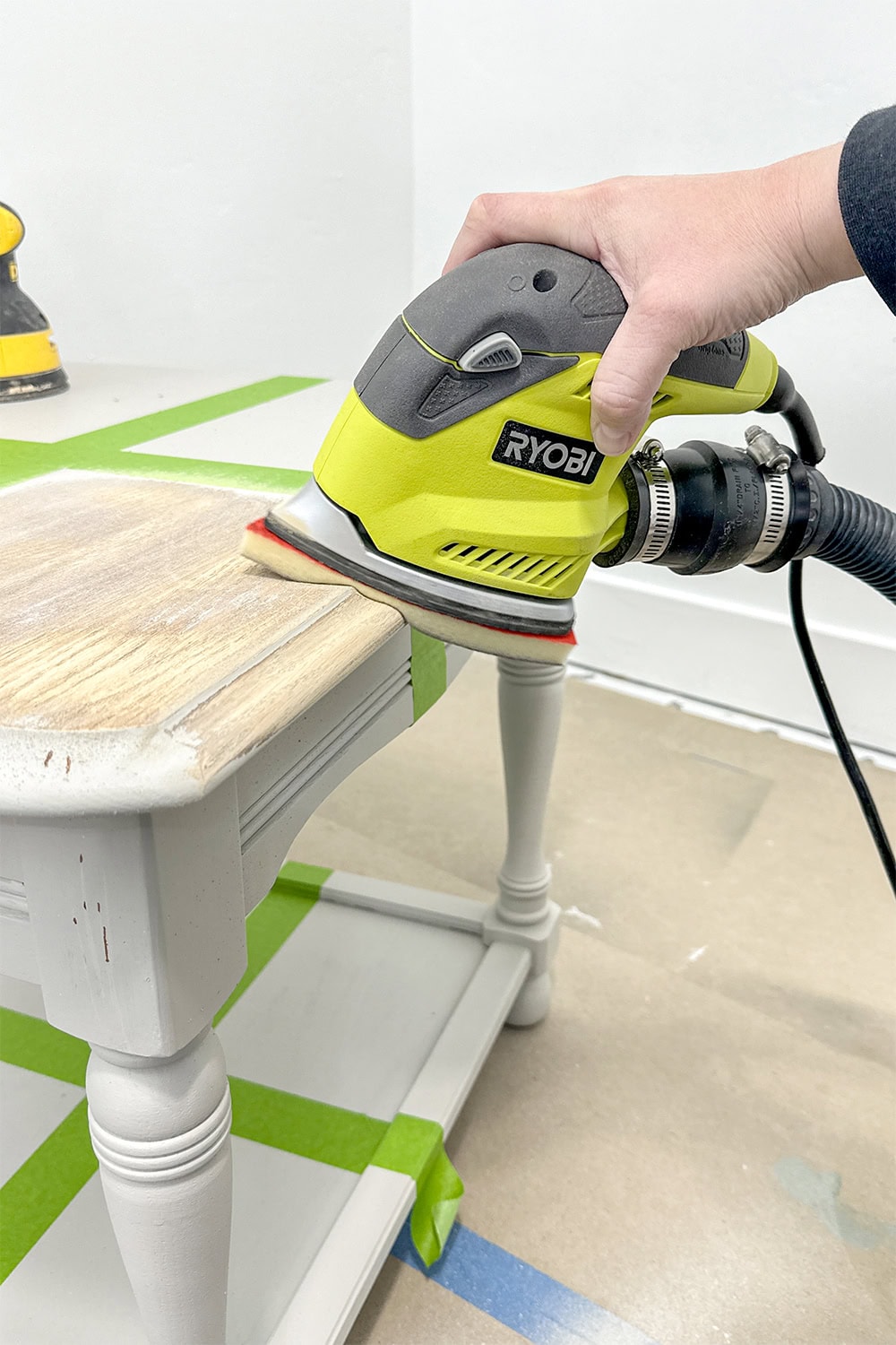 How To Attach Shop Vac To Sander