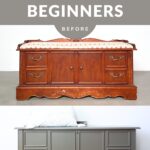 cedar chest before and after painting