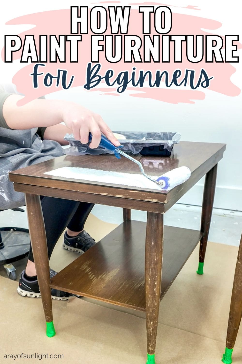 How To Paint Furniture For Beginners