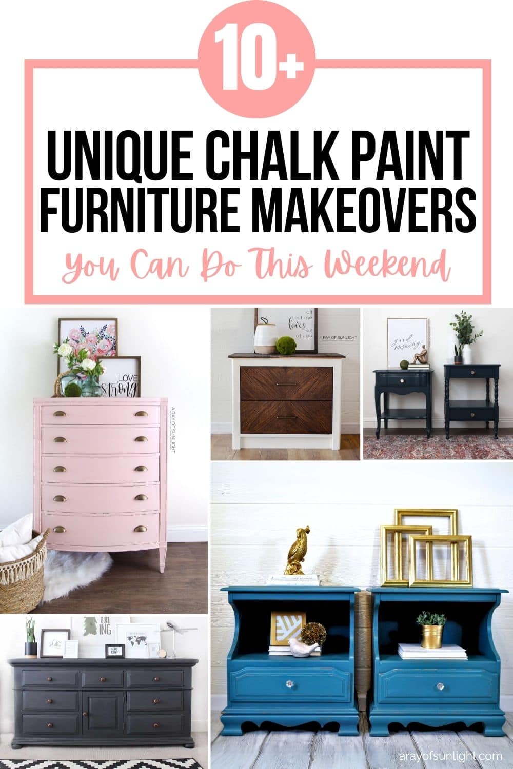 10 Unique Chalk Paint Furniture Makeovers You Can Do This Weekend