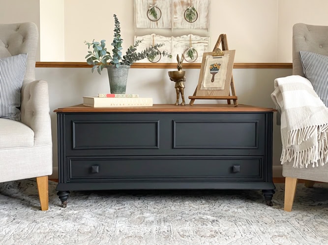 Image for Antique Coffee Table Makeover